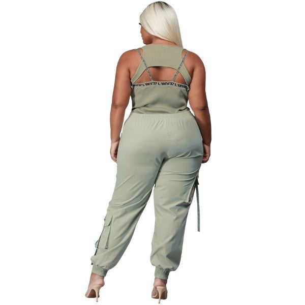 
            
                Load image into Gallery viewer, plus size 2 pc bodysuit set
            
        